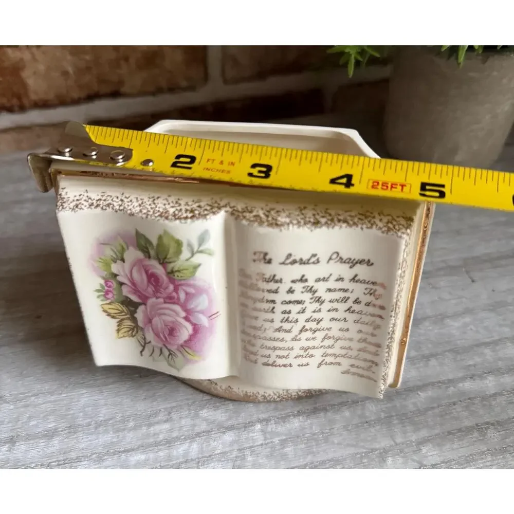 Lord's Prayer Wall Pocket Vase | Rubens Originals Japan Ceramic Planter